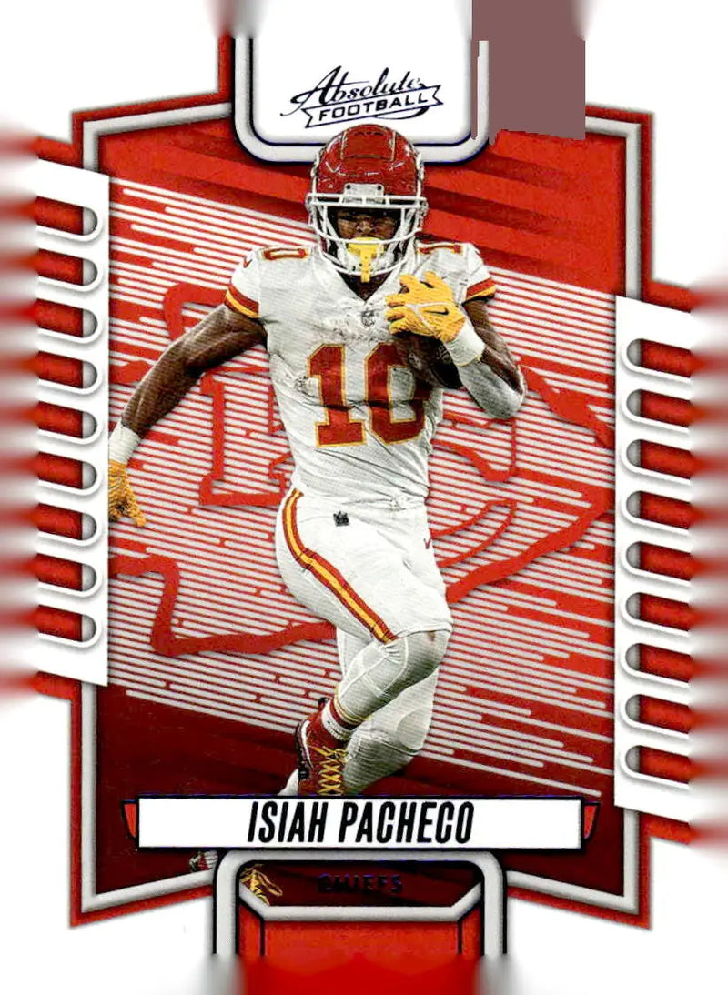 2023 Panini Absolute #53 Isiah Pacheco Blue - Football Card Single