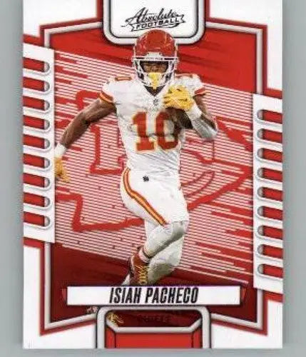 2023 Panini Absolute #53 Isiah Pacheco NM-MT Chiefs ID:67723 - Football Card Single
