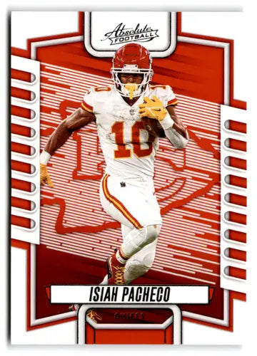 2023 Panini Absolute #53 Isiah Pacheco NM-MT Chiefs ID:67723 - Football Card Single