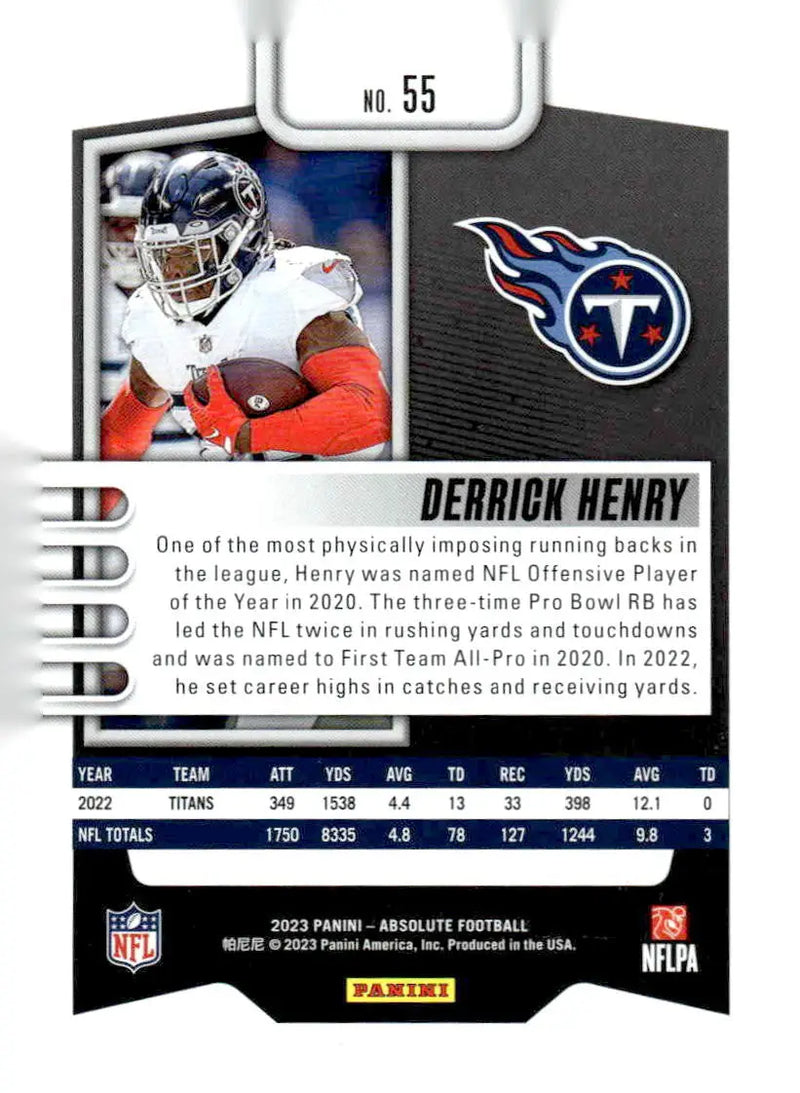 2023 Panini Absolute #55 Derrick Henry Retail