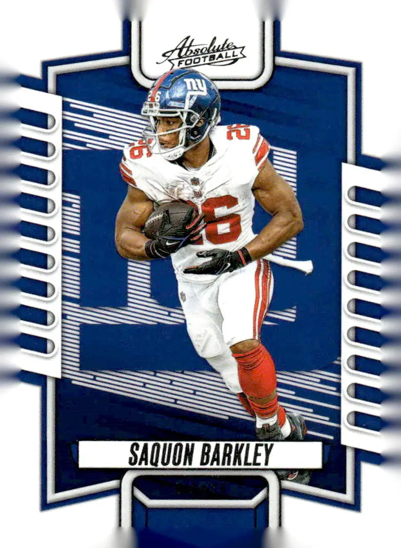 2023 Panini Absolute #59 Saquon Barkley Retail New York Giants - Football Card Single