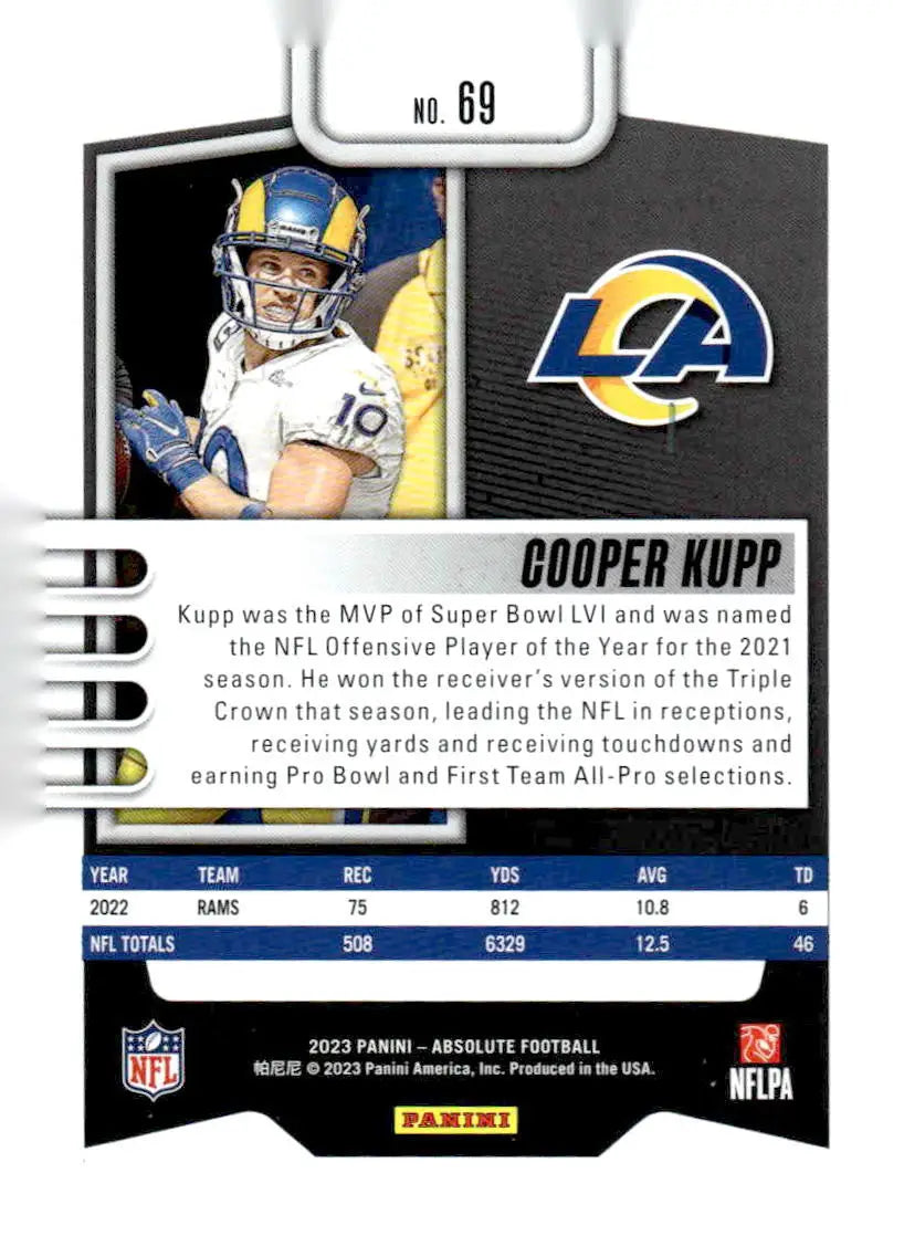 2023 Panini Absolute #69 Cooper Kupp Retail - Football Card Single