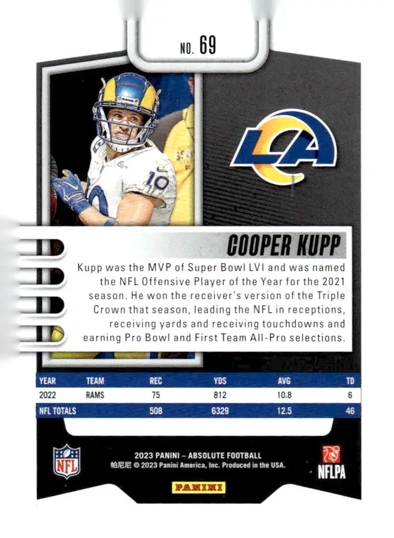 2023 Panini Absolute #69 Cooper Kupp Retail - Football Card Single