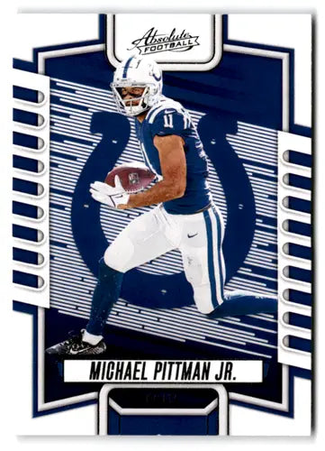 2023 Panini Absolute #81 Michael Pittman Jr. NM-MT Colts ID:67733 - Football Card Single