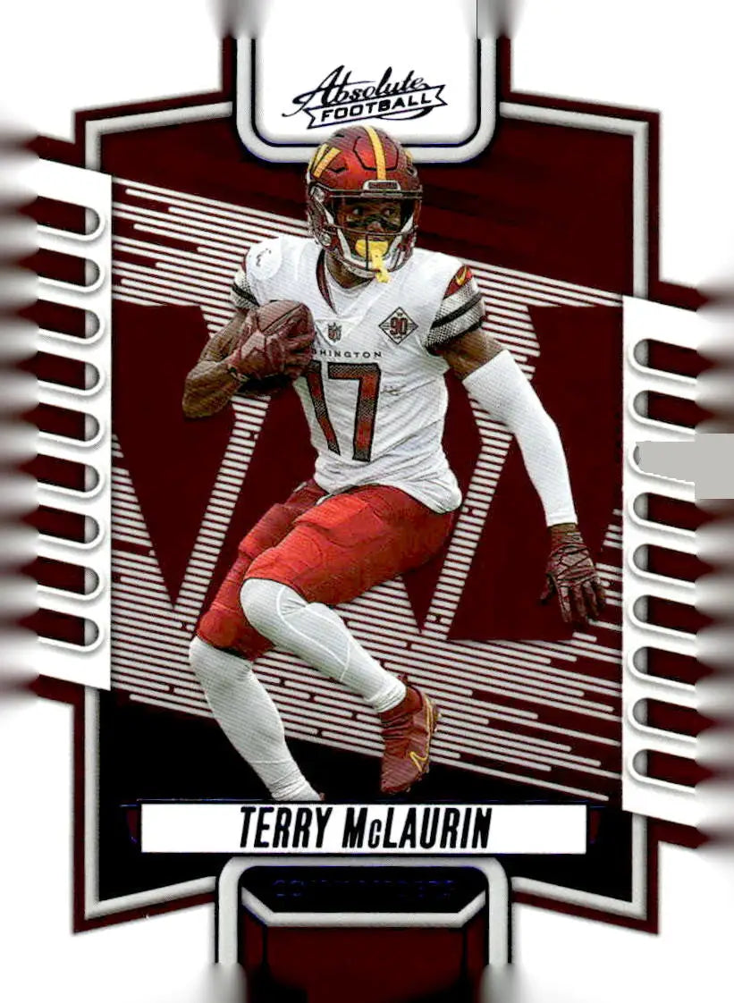 2023 Panini Absolute #92 Terry McLaurin Blue - Football Card Single