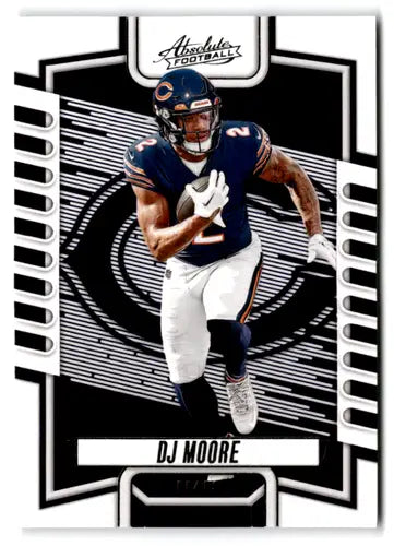 2023 Panini Absolute #93 DJ Moore NM-MT Bears ID:67738 - Football Card Single