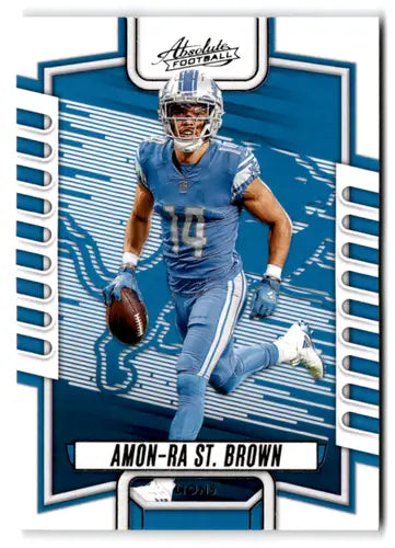 2023 Panini Absolute #94 Amon-Ra St. Brown NM-MT Lions ID:67739 - Football Card Single