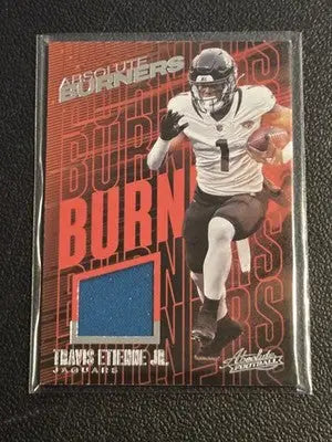 2023 Panini Absolute #AB-2 Travis Etienne Jr. Absolute Burners - Football Card Single