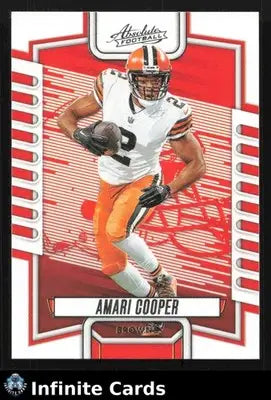 2023 Panini Absolute AMARI COOPER #84 Cleveland Browns