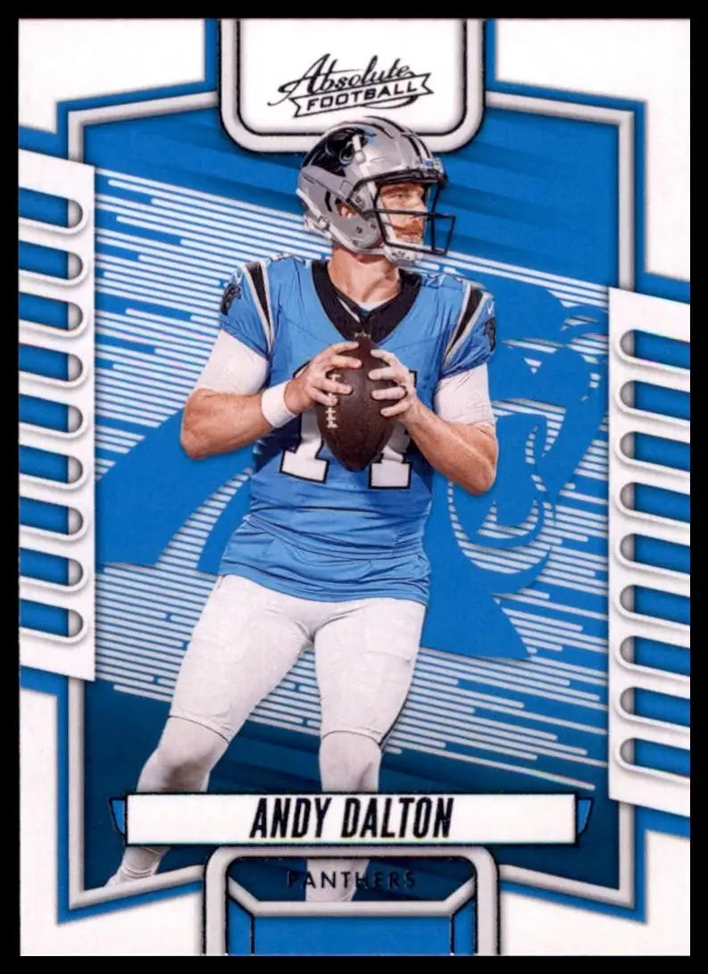 2023 Panini Absolute Andy Dalton #23 Carolina Panthers Football Card NFL Sports - Football Card Single