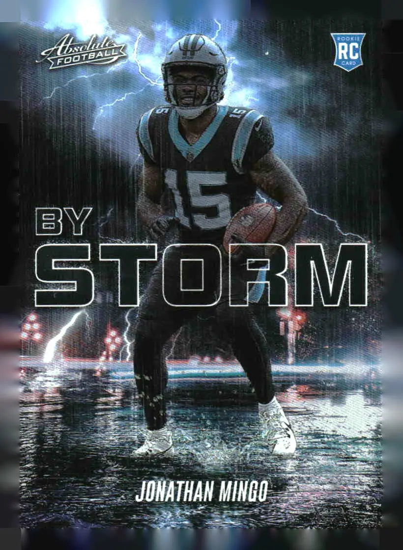 2023 Panini Absolute #BST-17 Jonathan Mingo By Storm - Football Card Single