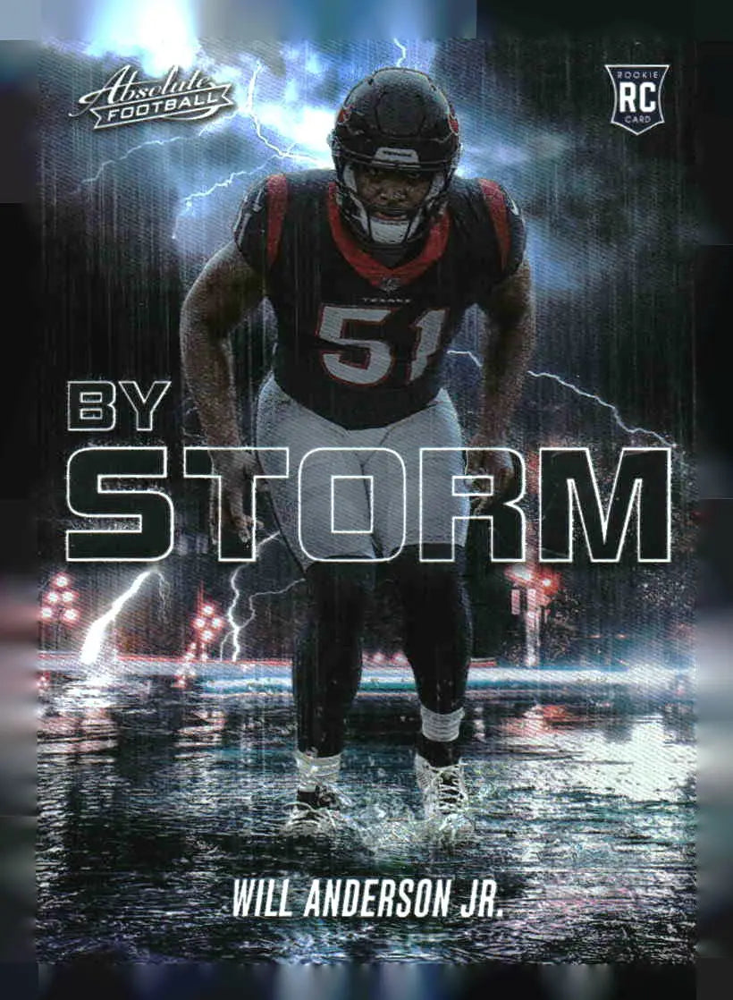 2023 Panini Absolute #BST-3 Will Anderson Jr. By Storm - Football Card Single