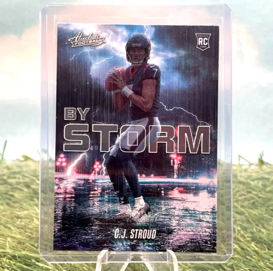 2023 Panini Absolute -C.J. Stroud- By Storm RC Rookie -Houston Texans- No. BST-2 - Football Card Single