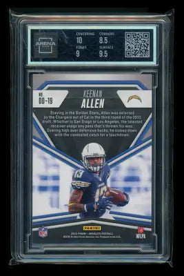 2023 Panini Absolute Draft Diamonds Spectrum Red Keenan Allen #DD-19 020/100 AC9 - Football Card Single