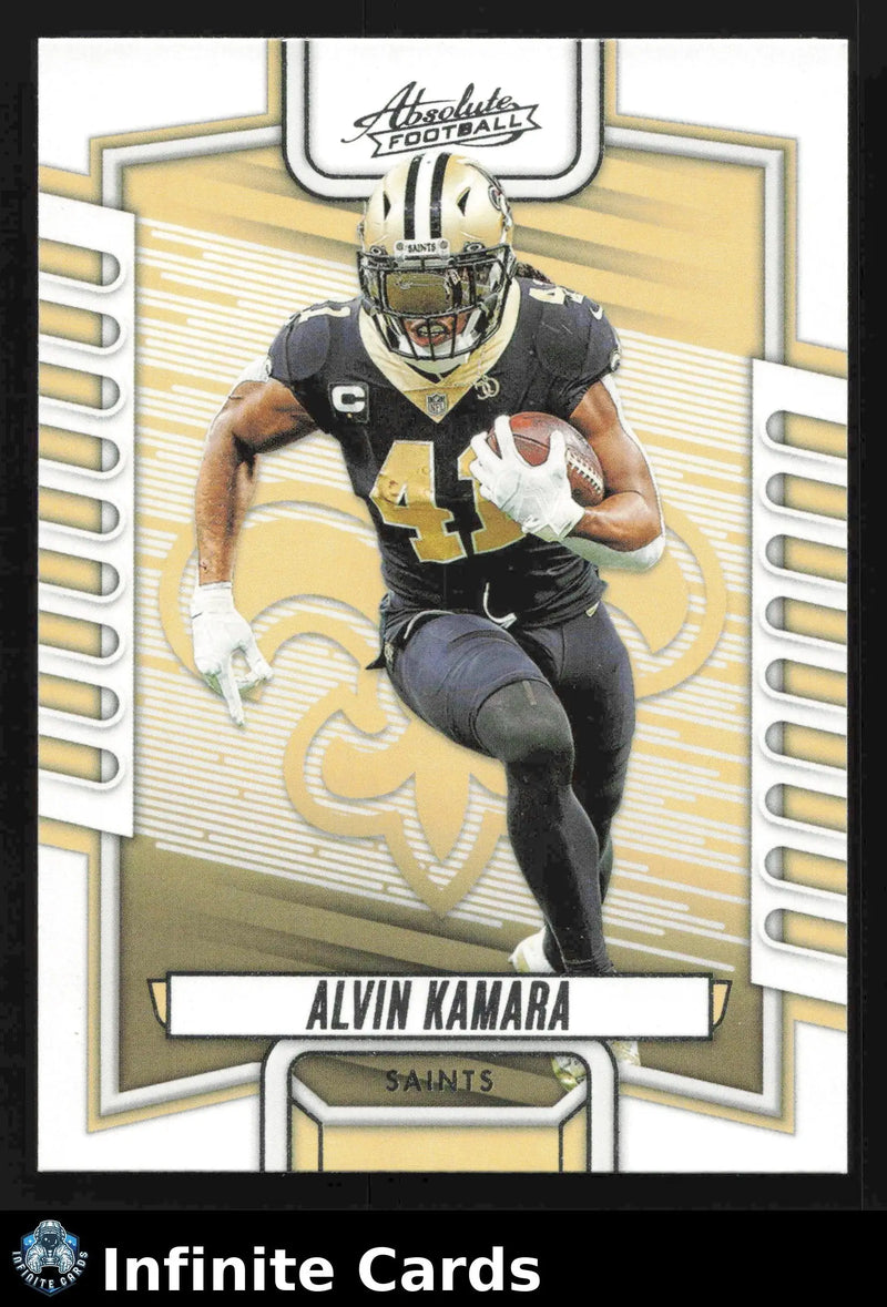 2023 Panini Absolute Football ALVIN KAMARA #47 New Orleans Saints - Football Card Single