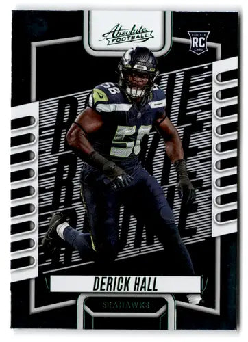 2023 Panini Absolute Green #165 Derick Hall NM-MT RC Rookie Seahawks ID:67698 - Football Card Single