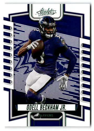 2023 Panini Absolute Green #97 Odell Beckham Jr. NM-MT Ravens ID:67697 - Football Card Single