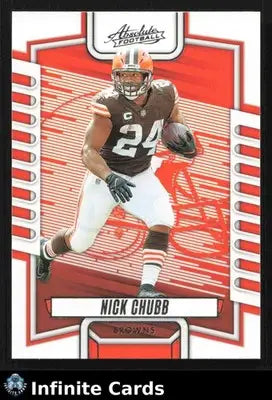 2023 Panini Absolute NICK CHUBB #35 Cleveland Browns