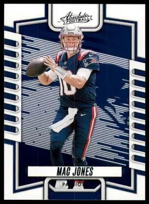 2023 Panini Absolute - Retail Mac Jones 14 New England Patriots