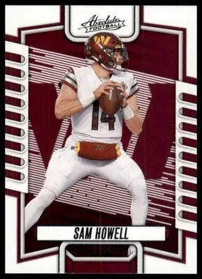 2023 Panini Absolute - Retail Sam Howell 29 Washington Commanders