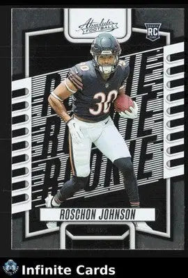 2023 Panini Absolute ROSCHON JOHNSON #134 Chicago Bears RC