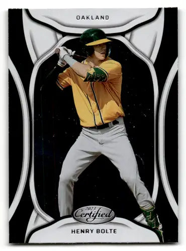2023 Panini Chronicles Certified #13 Henry Bolte NM-MT ID:64021 - Baseball Card Single
