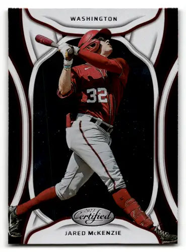 2023 Panini Chronicles Certified #7 Jared McKenzie NM-MT Nationals ID:64022 - Baseball Card Single