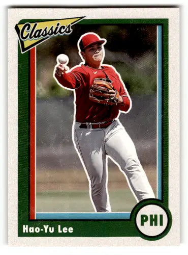 2023 Panini Chronicles Classics #27 Hao-Yu Lee NM Near Mint Phillies ID:64066 - Baseball Card Single