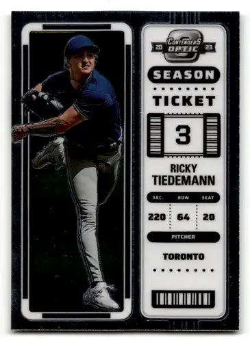 2023 Panini Chronicles Contenders Optic #9 Ricky Tiedemann NM-MT Blue J ID:64023 - Baseball Card Single