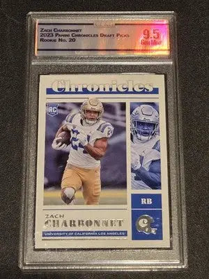 2023 Panini Chronicles Draft Picks #20 Zach Charbonnet Other 9.5 - Football Card Single