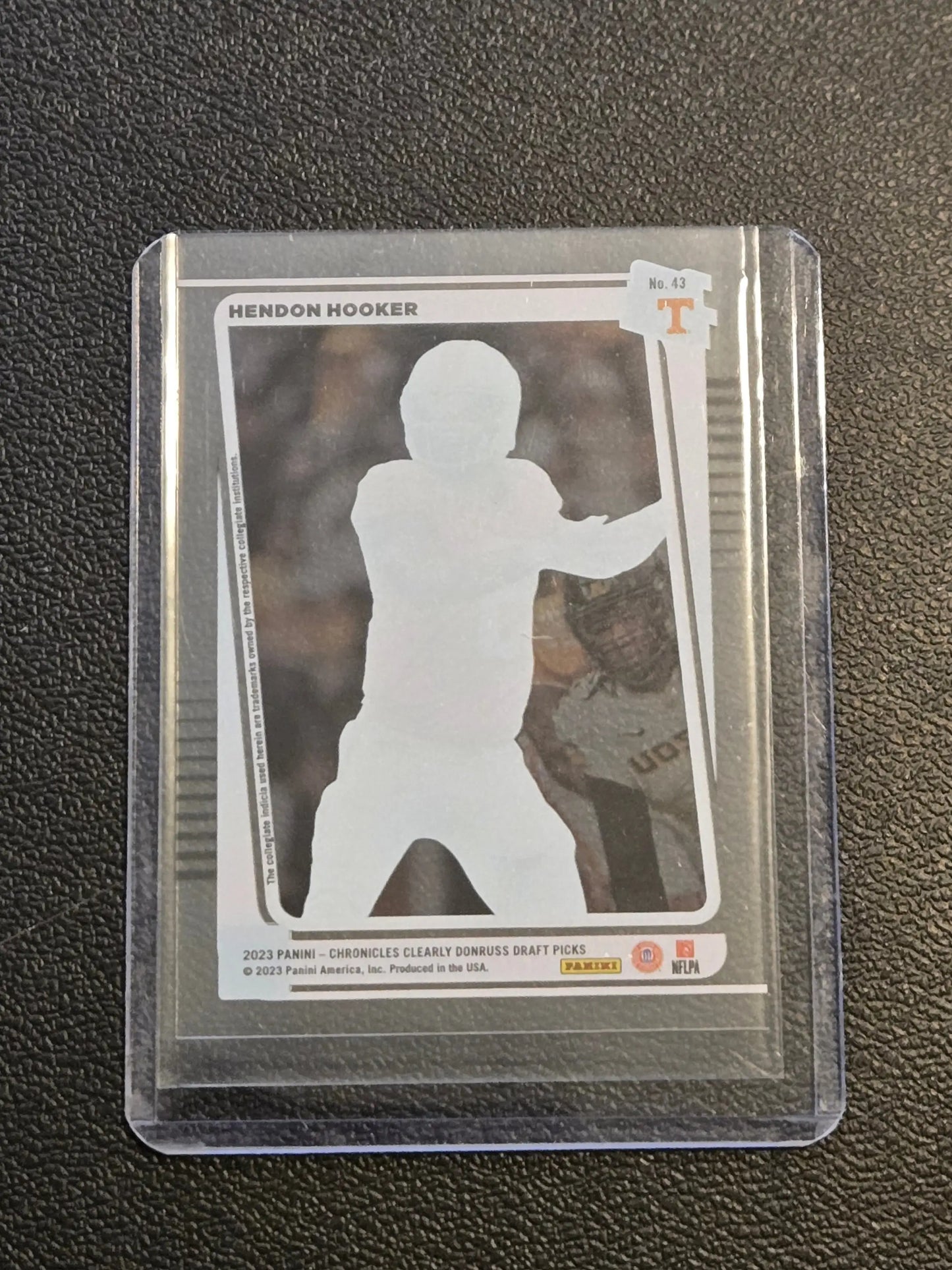 2023 Panini Chronicles Draft Picks #43 Hendon Hooker Clearly Donruss - Football Card Single