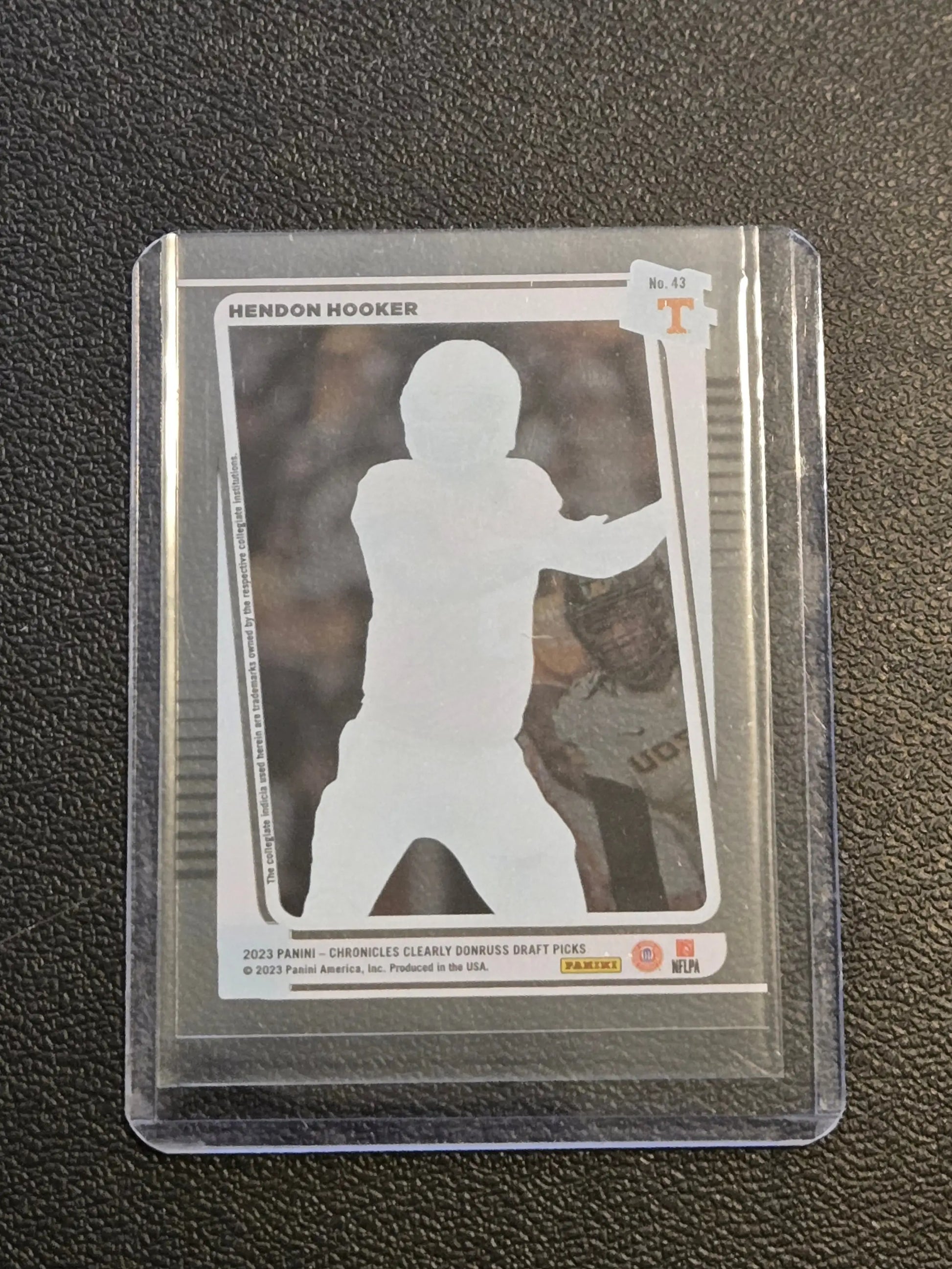 2023 Panini Chronicles Draft Picks #43 Hendon Hooker Clearly Donruss - Football Card Single