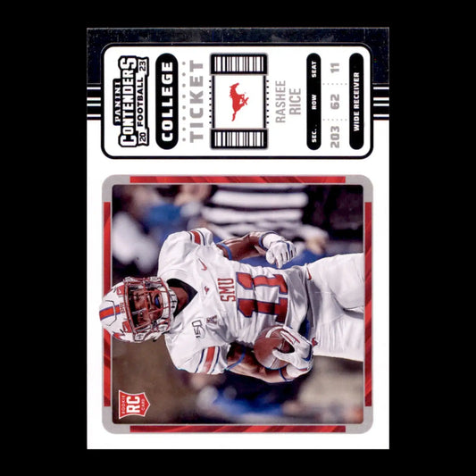 2023 Panini Chronicles Draft Picks Contenders #1 - 25 Complete Your Set Pick - #18 Rashee Rice (RC) - Football Card