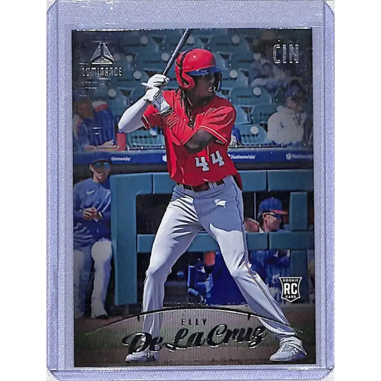 2023 Panini Chronicles Luminance #25 Elly De La Cruz NM-MT Cincinnati Reds - Baseball Card Single