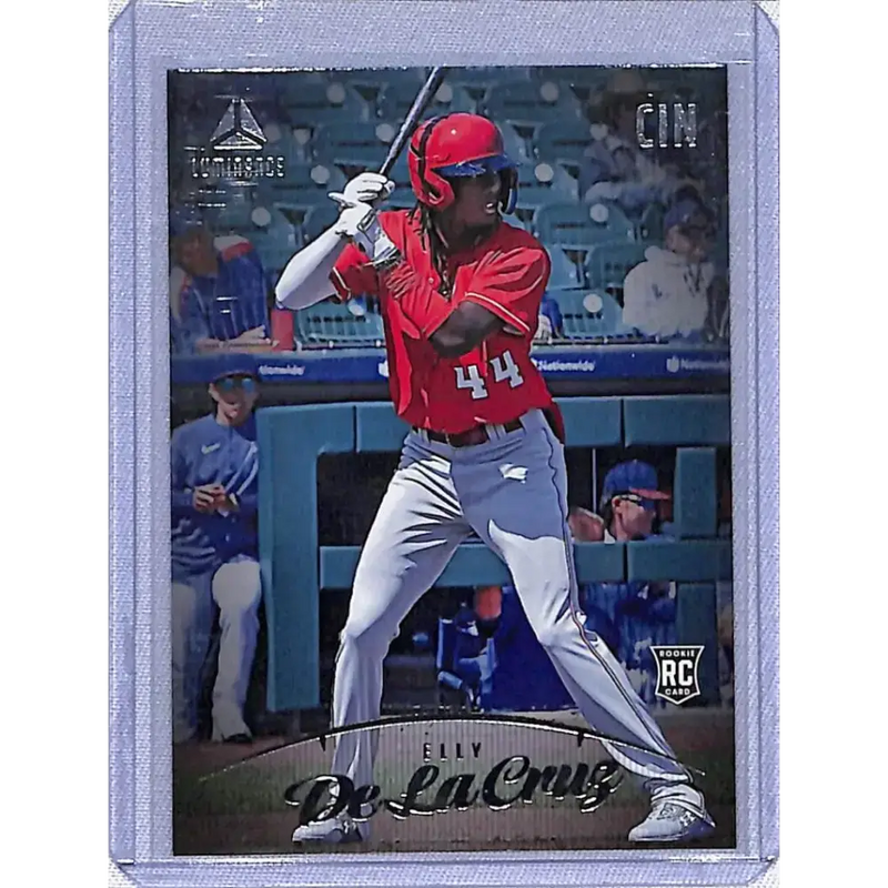 2023 Panini Chronicles Luminance #25 Elly De La Cruz NM-MT Cincinnati Reds - Baseball Card Single