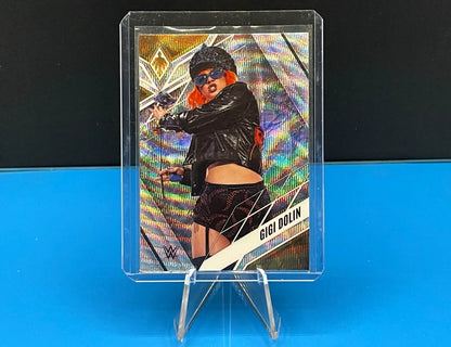 Gigi Dolin wrestling card from 2023 Panini Chronicles Phoenix Silver Wave #308