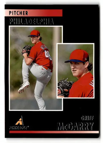 2023 Panini Chronicles Pinnacle #19 Griff McGarry NM-MT Phillies ID:64031 - Baseball Card Single