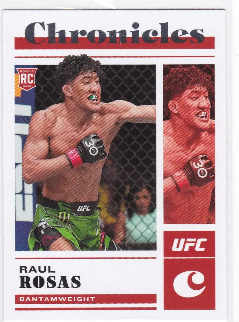 2023 Panini Chronicles UFC #81 Raul Rosas RC - UFC/MMA Card Single