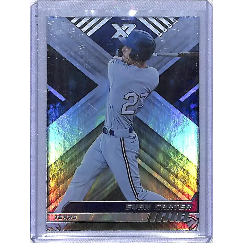 2023 Panini Chronicles XR #25 Evan Carter NM-MT Texas Rangers - Baseball Card Single