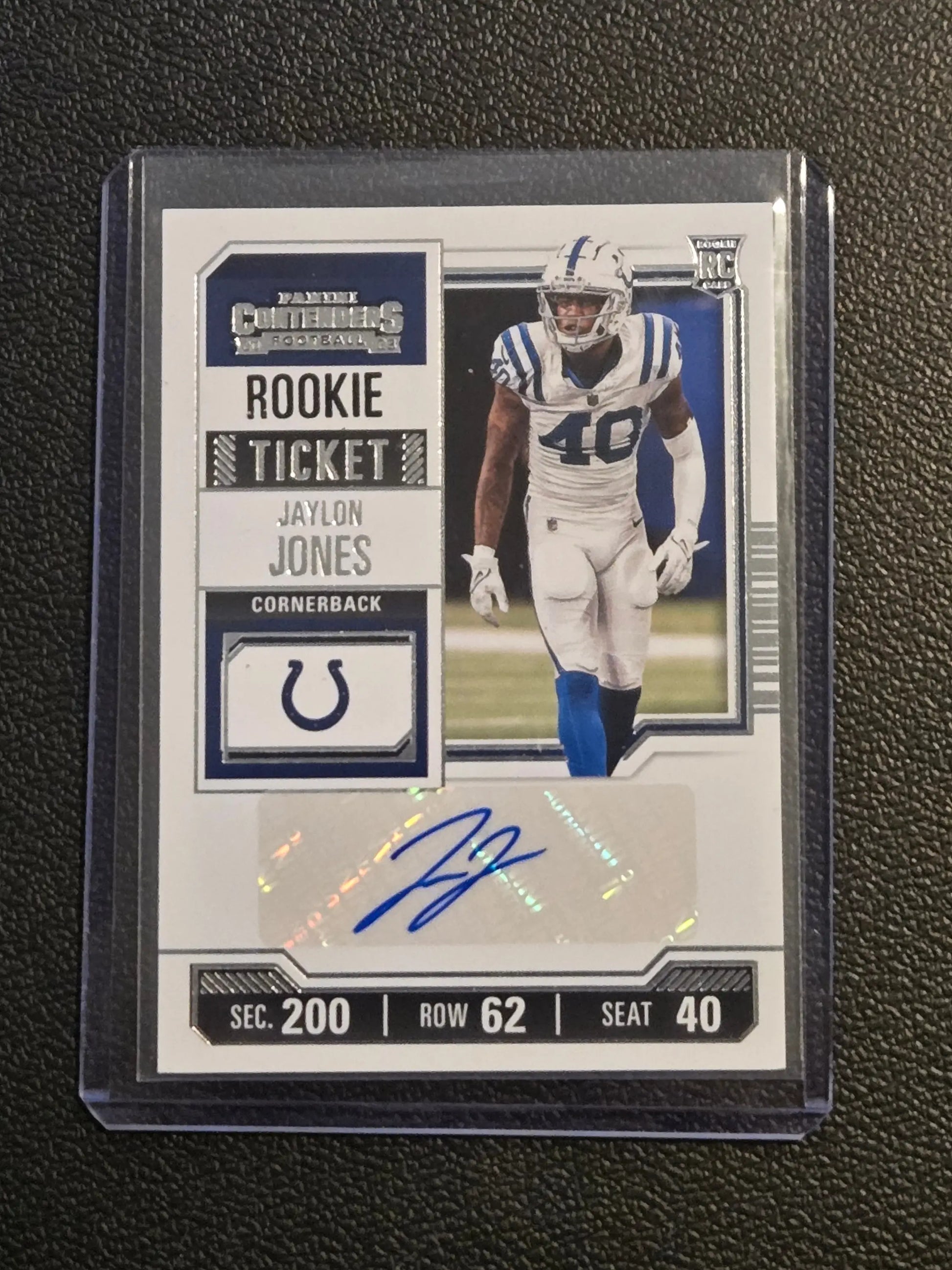 2023 Panini Contenders #243 Jaylon Jones - Football Card Single