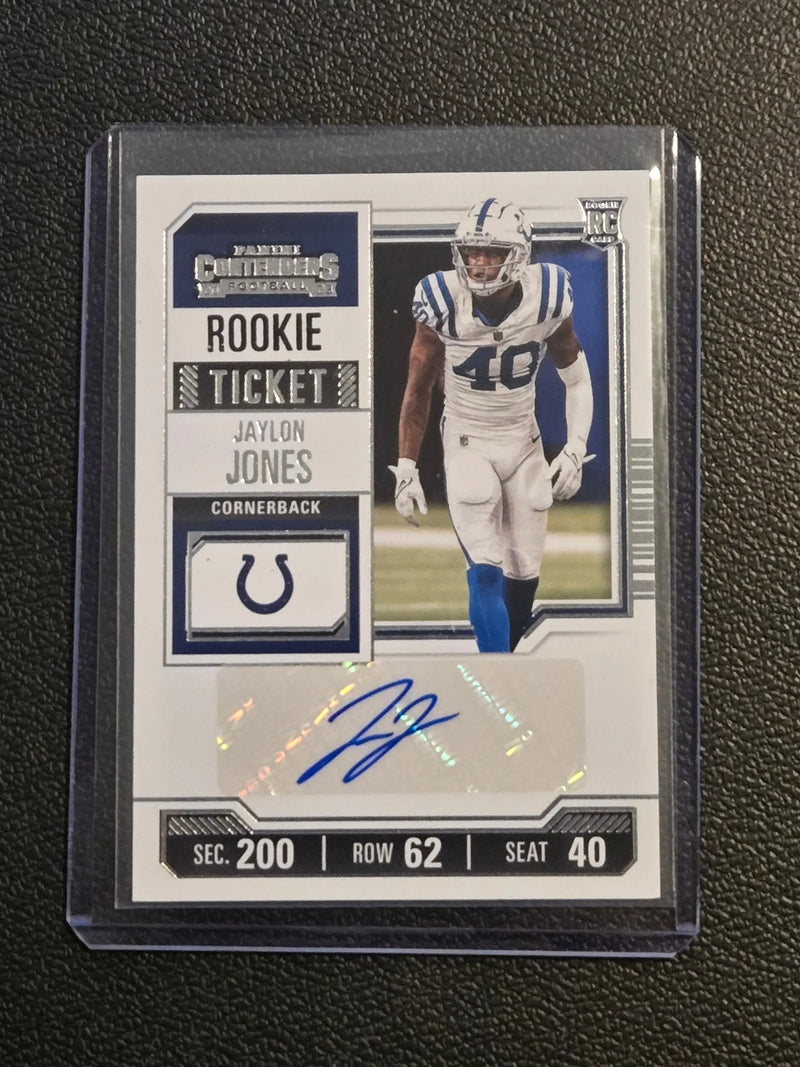 2023 Panini Contenders #243 Jaylon Jones - Football Card Single