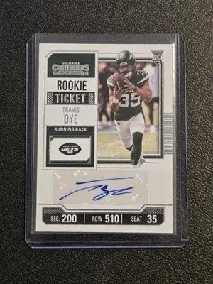 2023 Panini Contenders #262 Travis Dye - Football Card Single