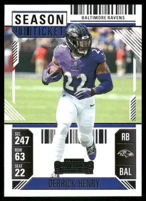 2023 Panini Contenders Football Derrick Henry #9 Football - Football Card Single