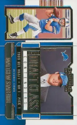 2023 Panini Contenders Historic Draft Class Contenders #HDC-MS Matthew Stafford - Football Card Single