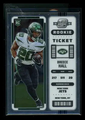2023 Panini Contenders Optic Football Breece Hall #63 RC Football - Football Card Single