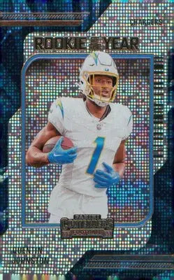 2023 Panini Contenders Rookie of the Year Contenders #16 Quentin Johnston - Football Card Single
