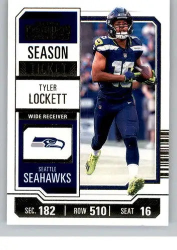 2023 Panini Contenders Season Ticket Tyler Lockett football card NM-MT sea ID 75444