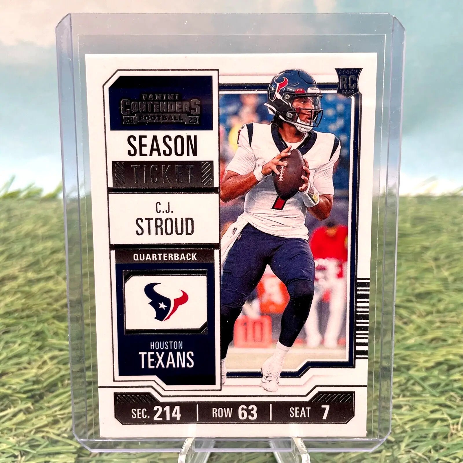 2023 Panini Contenders -Season Ticket Rookie- CJ Stroud - Football Card Single