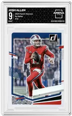 2023 Panini Donruss Josh Allen #32 No Name Football Arena Club 9 - Football Card Single