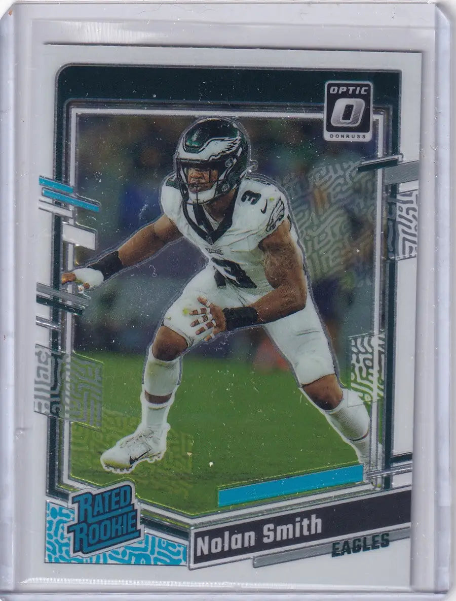 2023 Panini Donruss Optic #283 Nolan Smith - Philadelphia Eagles - Football Card Single